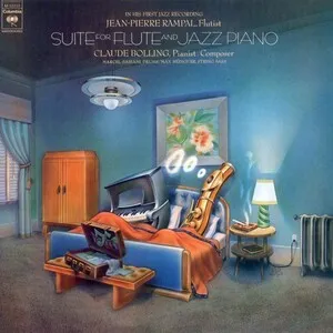 Suite for Flute and Jazz Piano by Jean-Pierre Rampal & Claude Bolling album cover