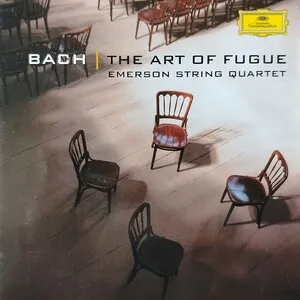 The Art of Fugue by Johann Sebastian Bach / Emerson String Quartet album cover
