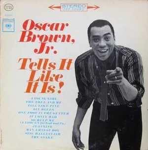 Tells It Like It Is! by Oscar Brown Jr. album cover