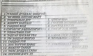 Mongolian Country Songs