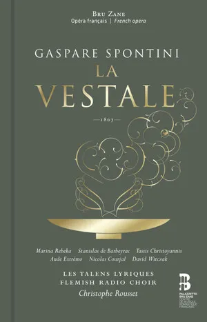 La vestale by Gaspare Spontini album cover