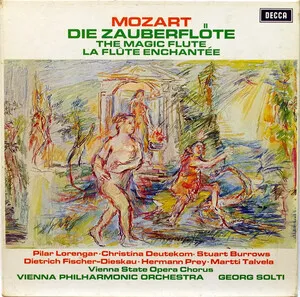 Die Zauberflöte by Wolfgang Amadeus Mozart album cover
