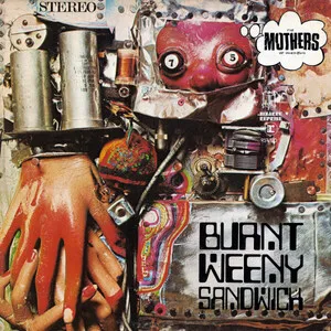 Burnt Weeny Sandwich by The Mothers of Invention album cover