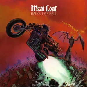 Bat Out of Hell by Meat Loaf album cover