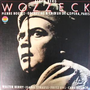 Wozzeck by Alban Berg album cover