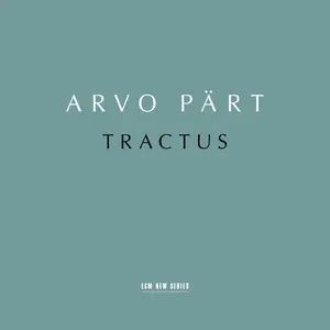 Tractus by Arvo Pärt album cover