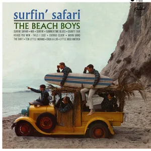 Surfin' Safari by The Beach Boys album cover