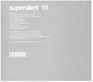 10 by Supersilent album cover