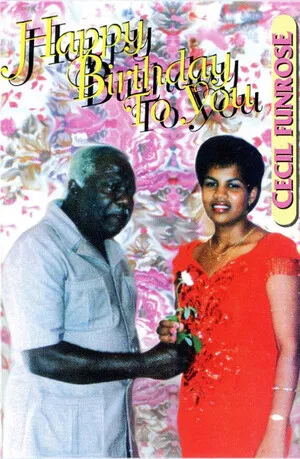 Happy Birthday to You by Cecil Fonrose album cover