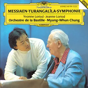 Turangalîla-Symphonie by Olivier Messiaen album cover