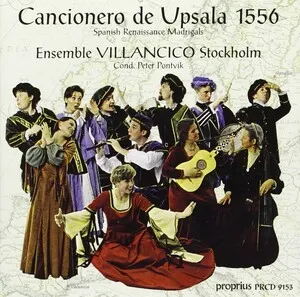 Cancionero de Upsala 1556 by Ensemble Villancico album cover
