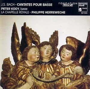 Cantates pour basse by Johann Sebastian Bach album cover