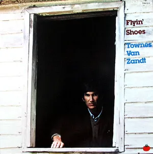 Flyin' Shoes by Townes Van Zandt album cover