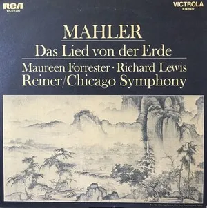 Das Lied von der Erde by Gustav Mahler album cover