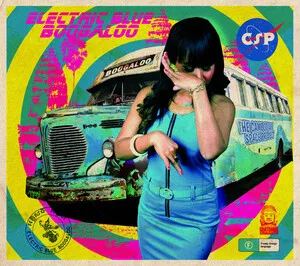 Electric Blue Boogaloo by The Cambodian Space Project album cover