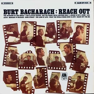 Reach Out by Burt Bacharach album cover