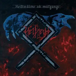Heiðindómr ok mótgang by Helheim album cover