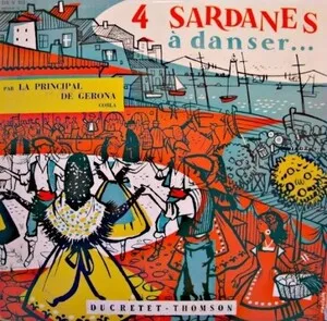 4 sardanes à danser by Cobla La Principal de Girona album cover