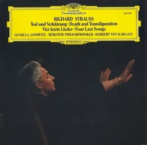 Tod und Verklärung; Vier letzte Lieder by Richard Strauss album cover