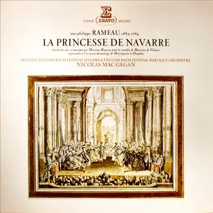 La Princesse de Navarre by Jean-Philippe Rameau album cover
