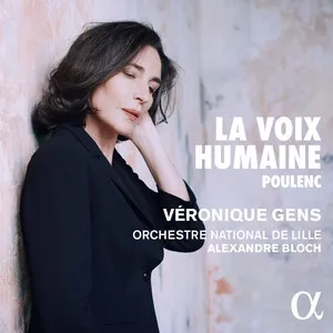 La voix humaine by Francis Poulenc album cover