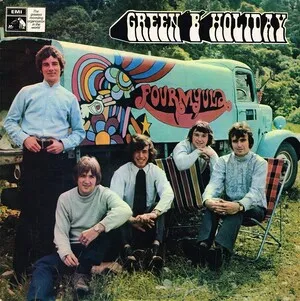 Green 'B' Holiday by The Fourmyula album cover