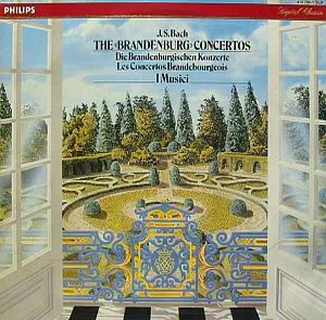 The "Brandenburg" Concertos by Johann Sebastian Bach / I Musici album cover