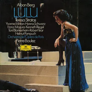Lulu by Alban Berg / Friedrich Cerha album cover