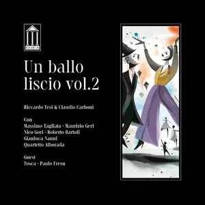 Un ballo Liscio, Vol. II by Riccardo Tesi & Claudio Carboni album cover