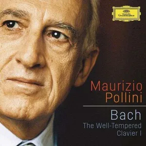 The Well-Tempered Clavier I by Johann Sebastian Bach / Maurizio Pollini album cover