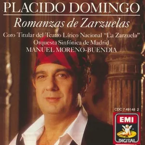 Romanzas de zarzuelas by Jacinto Guerrero album cover