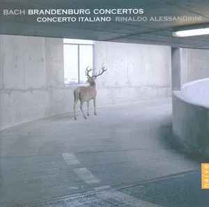 Brandenburg Concertos by Johann Sebastian Bach / Concerto Italiano / Rinaldo Alessandrini album cover