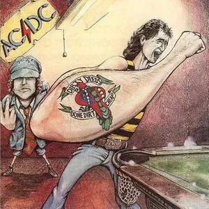Dirty Deeds Done Dirt Cheap by AC/DC album cover