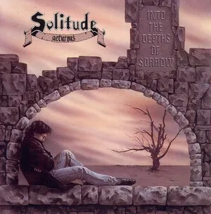 Into the Depths of Sorrow by Solitude Aeturnus album cover