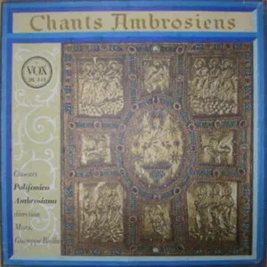 Chants Ambrosiens by Saint Ambrose / [anonymous] album cover