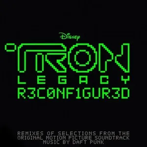 Tron: Legacy R3c0nf1gur3d by Daft Punk album cover