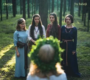 Tu žalioji by Obelija album cover