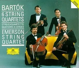6 String Quartets by Béla Bartók / Emerson String Quartet album cover