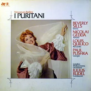 I Puritani by Vincenzo Bellini album cover