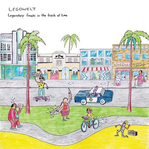 Legendary Freaks in the Trash of Time by Legowelt album cover