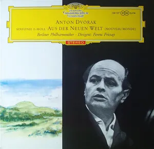 Sinfonie e-Moll "Aus der neuen Welt" (Nouveau monde) by Antonín Dvořák / Berliner Philharmoniker / Ferenc Fricsay album cover