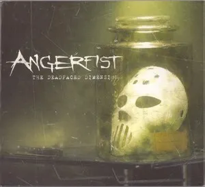 The Deadfaced Dimension by Angerfist album cover