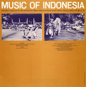 Music of Indonesia album cover