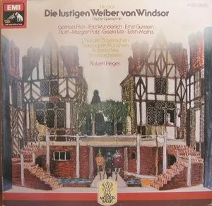 Die lustigen Weiber von Windsor - Großer Querschnitt by Otto Nicolai album cover
