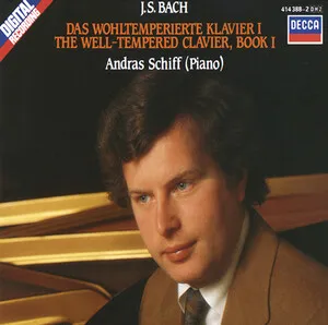 Das wohltemperierte Klavier I by Johann Sebastian Bach / András Schiff album cover
