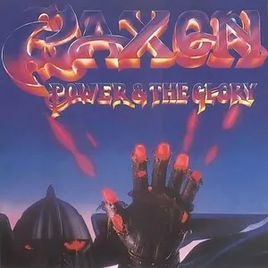 Power & the Glory by Saxon album cover