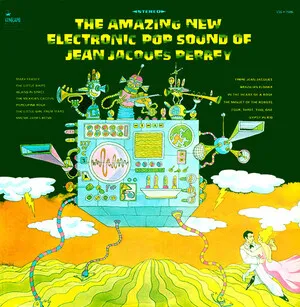 The Amazing New Electronic Pop Sound of Jean Jacques Perrey by Jean Jacques Perrey album cover