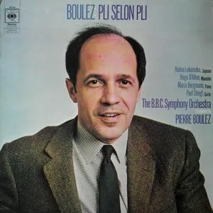 Pli selon pli by Pierre Boulez album cover