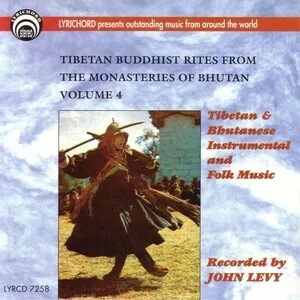 Tibetan Buddhist Rites From the Monasteries of Bhutan Volume 4 by Monks of the Nyingmapa Order album cover