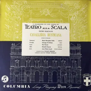 Cavalleria rusticana by Pietro Mascagni album cover